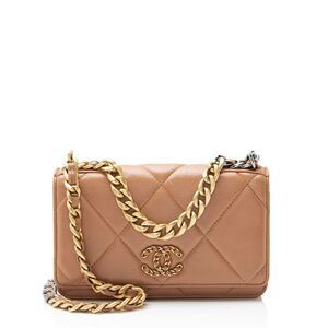 Chanel Lambskin 19 Wallet on Chain